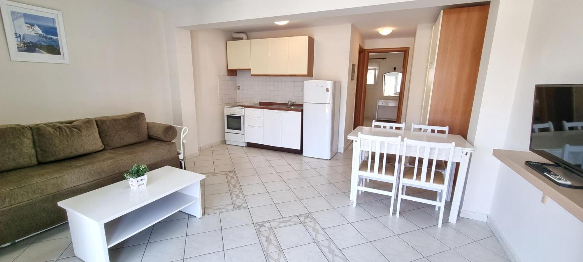 Bungalow White Apartments Polychrono Cameră foto